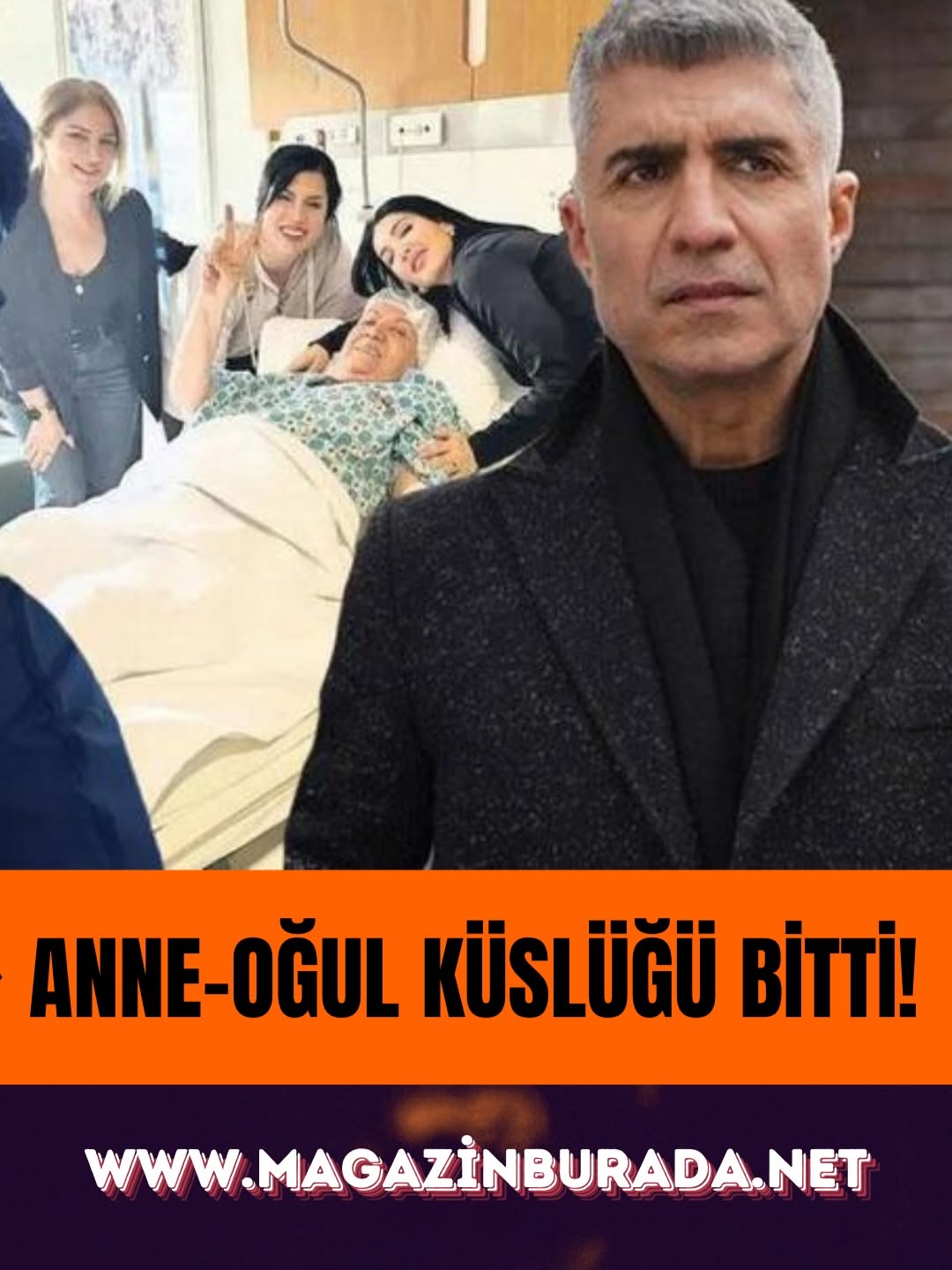 Özcan Deniz Annesini Özel Hastaneye Yatırdı