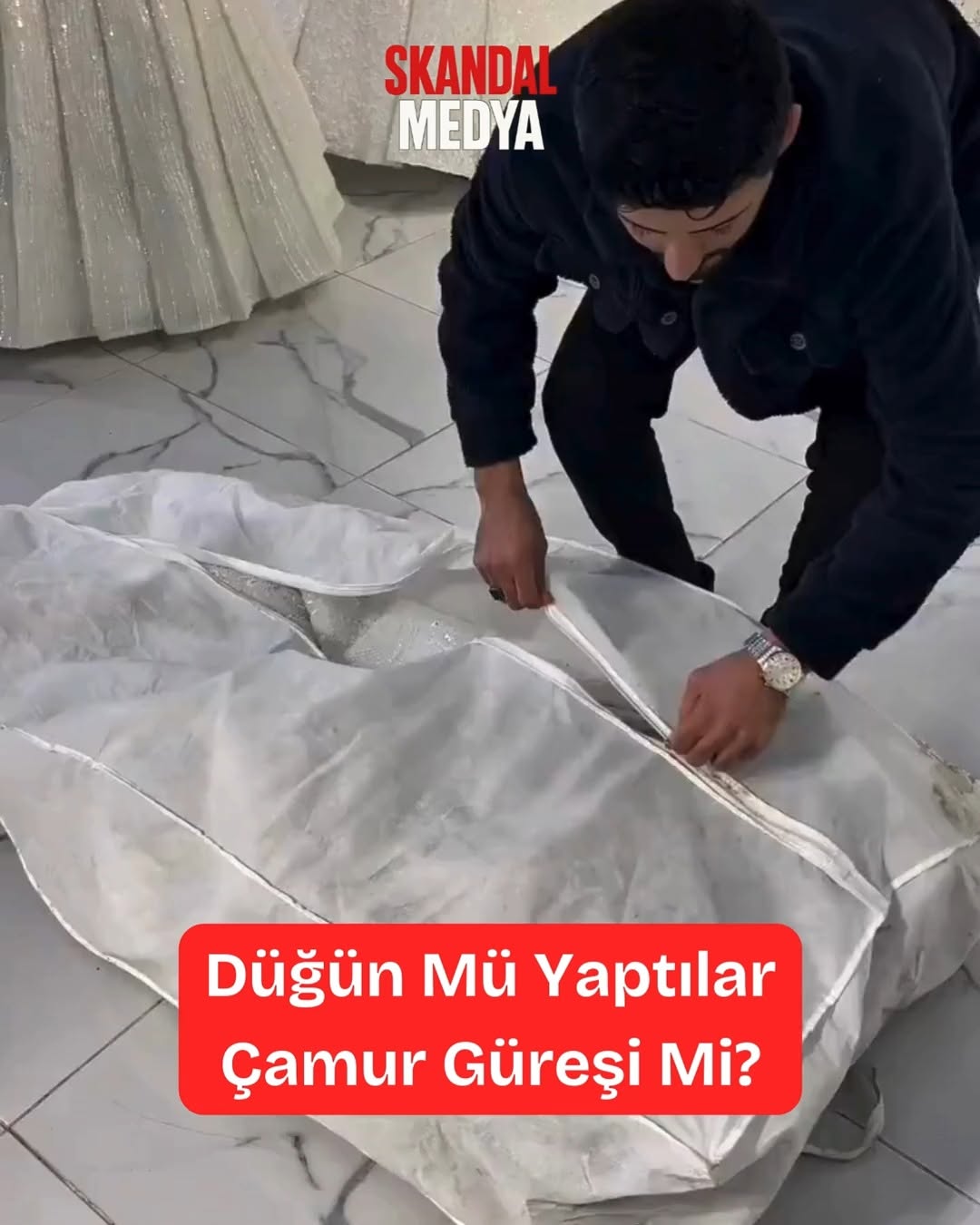 Gelinlik Kiralayan İşletme Sahibi Sinir Krizinin Eşiğine Geldi
