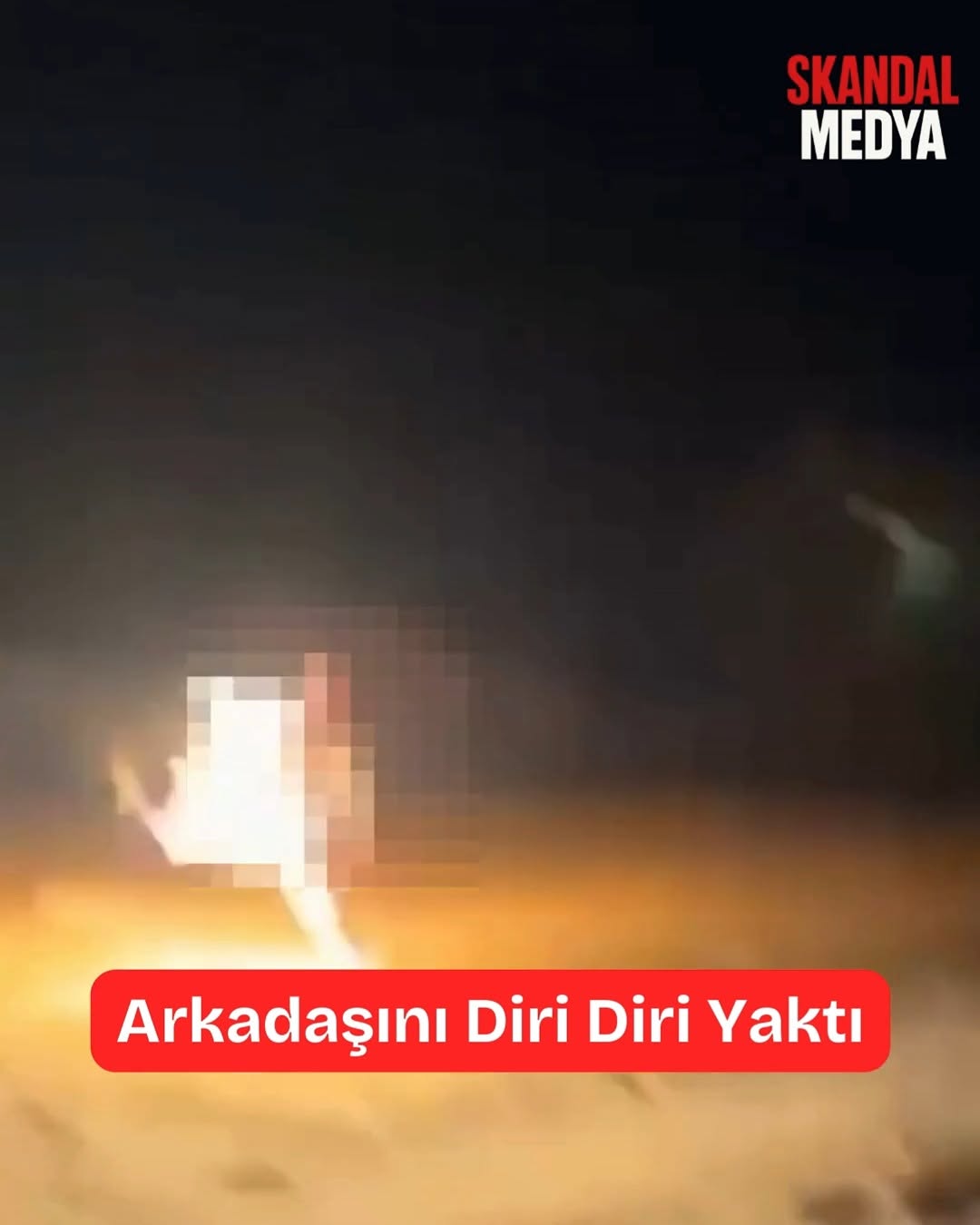 ABD'de Benzin Şakası: Arkadaşını Diri Diri Yaktı