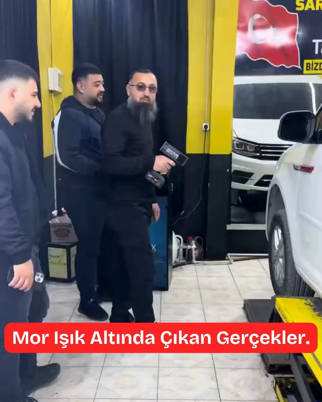 Arabanın Makyajı Aktı!