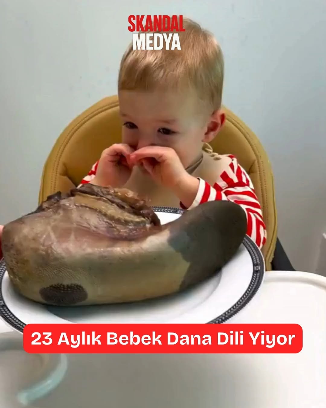 23 Aylık Vedat Milor Doğdu! Dana Dili Yiyen Bebek