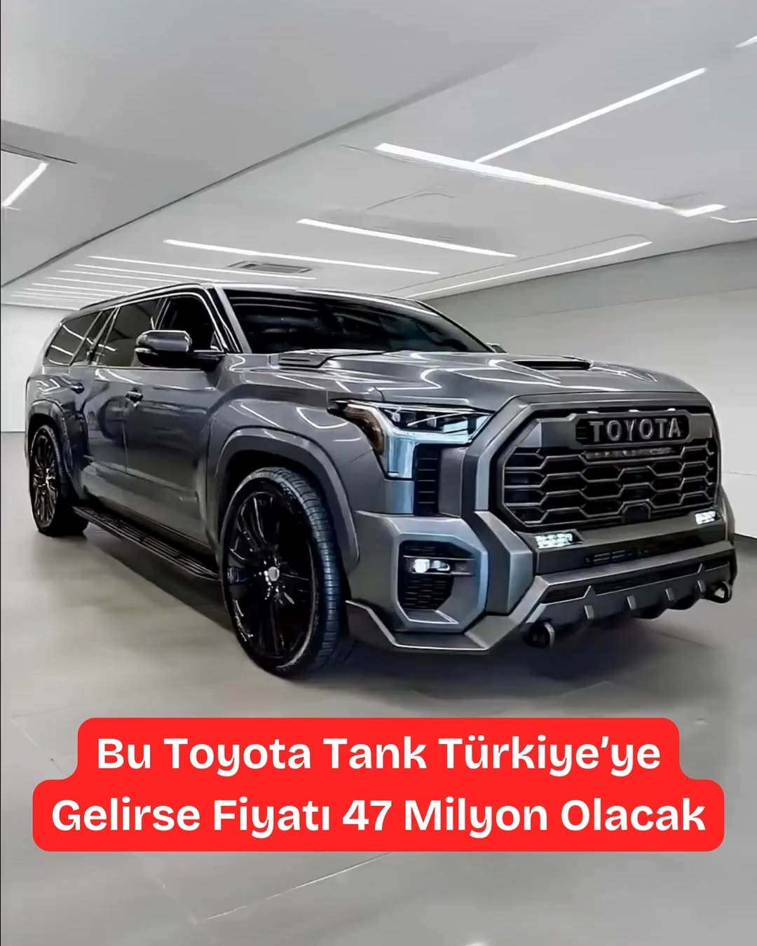 Toyota Sequoia ABD Modeli Türkiye'de Satışa Sunulmayacak