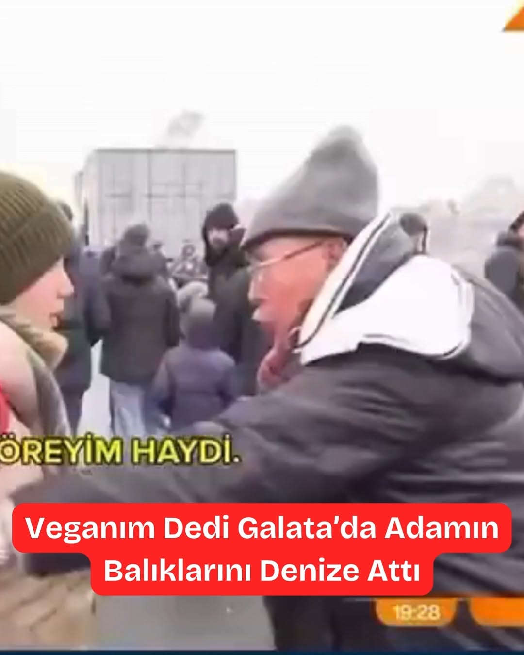 Vegan Terörü: Balıkları Döktü Hem Dayak Tehdidi Savurdu!