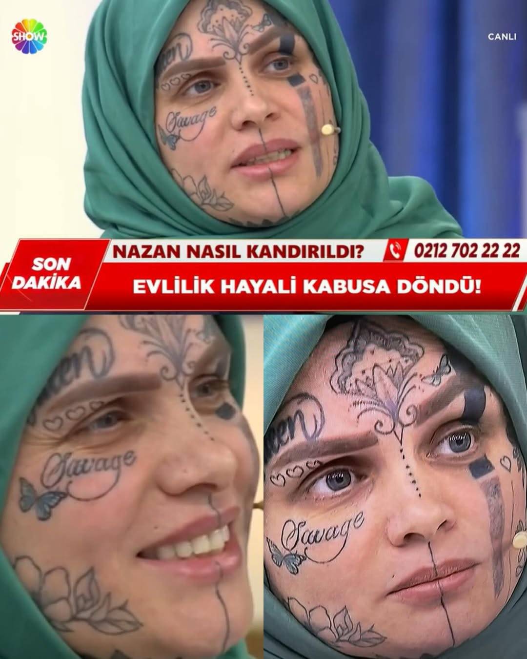 Didem Arslan Yılmaz'la Vazgeçme Programına Katılan Kadının Dövmeleri Dikkat Çekti